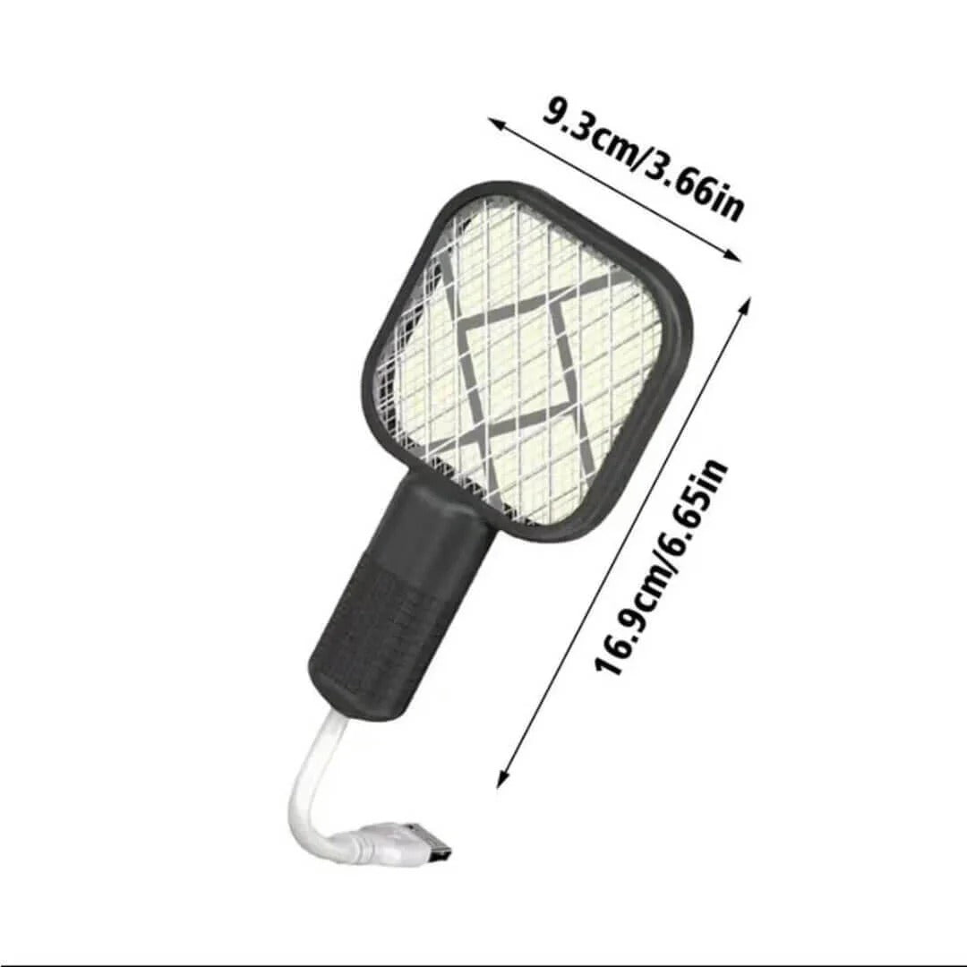 USB Electric Mosquito Killer Racket Lamp – Silent, Safe & Powerful Insect Trap