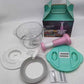 2000ml Manual Food Chopper - 9 in 1 Accessories Hand Puch Chopper - Multifunctional - Easy to Use