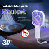 USB Electric Mosquito Killer Racket Lamp – Silent, Safe & Powerful Insect Trap