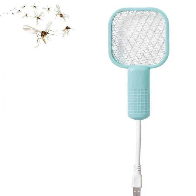 USB Electric Mosquito Killer Racket Lamp – Silent, Safe & Powerful Insect Trap